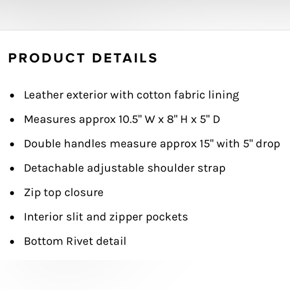 Marc by Marc Jacob’s New Q Legend Satchel bag in Navy with Silver metalware - Picture 16 of 16